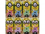 Capa minions 3D em Silicone para iPhone 4/4S e 5/5S - Estilo linhas